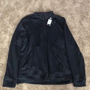 Men's NWT! Black under armour zip jacket